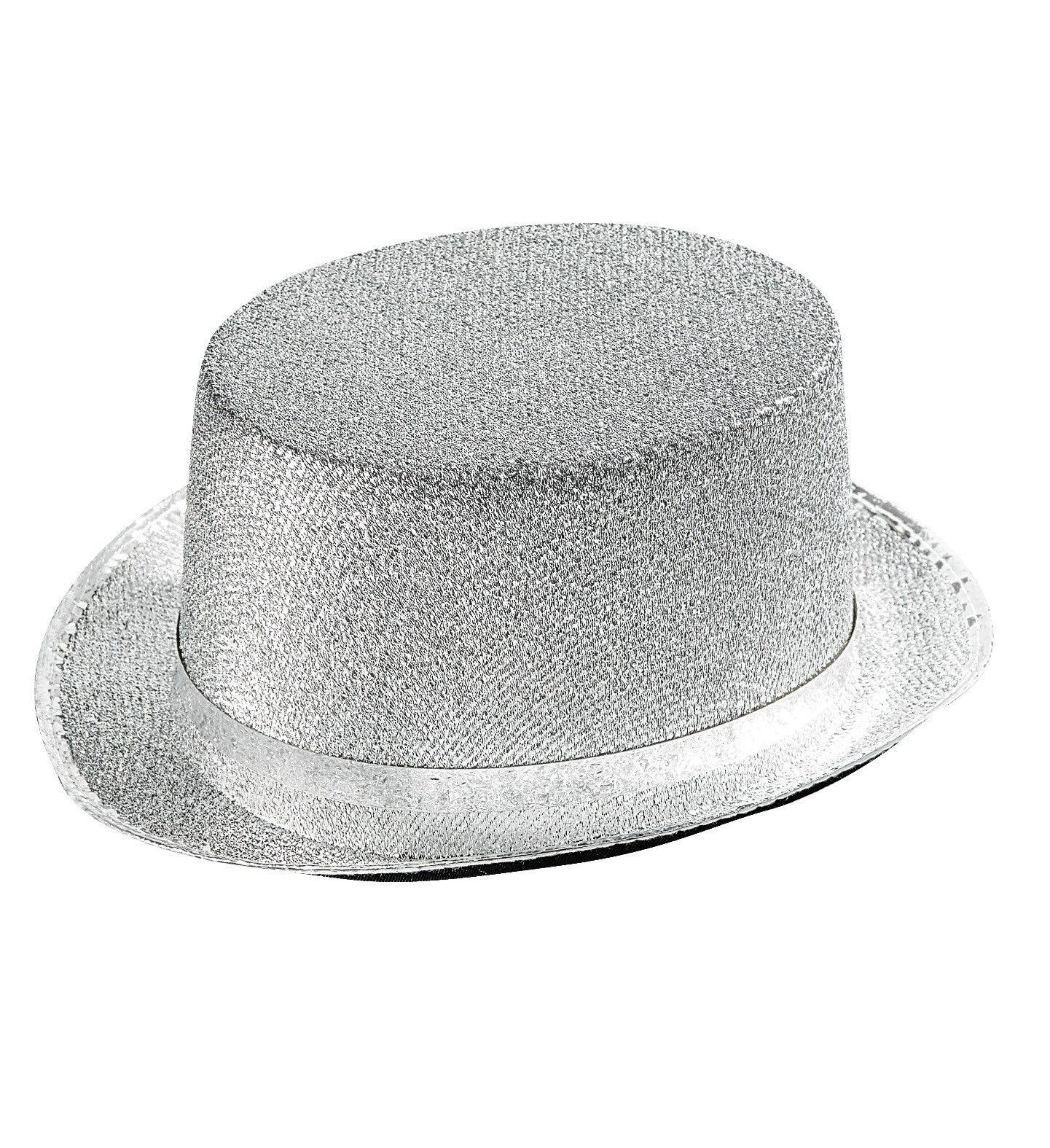 Chistera en lame Plateado Sombreros y Gorros Widmann